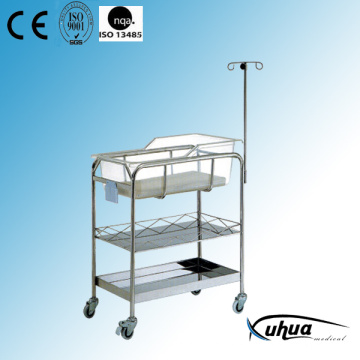 Stainless Steel Hospital Baby Bed, Infant Bed (D-14)